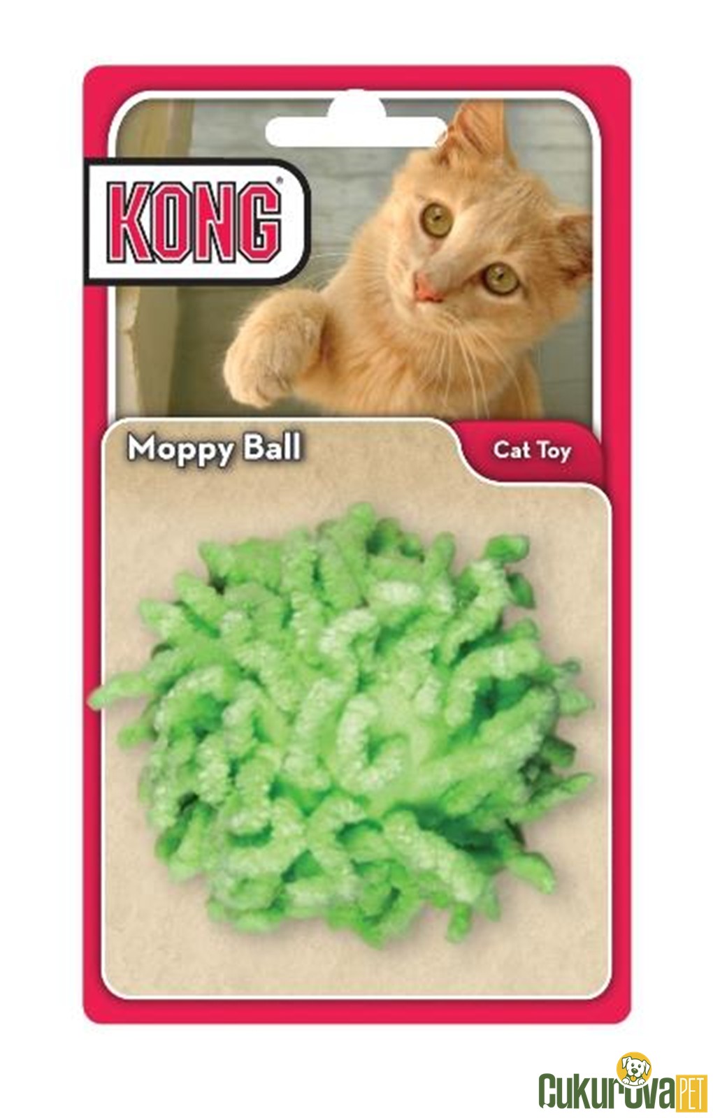 Kong Mi̇krofi̇ber Oyun Topu Kedi̇ Oyuncağı - 4.5 Cm