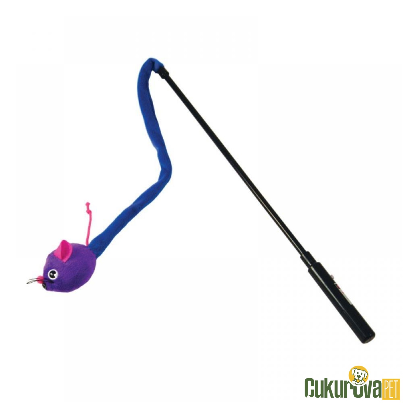 Kong Lazerli̇ Kedi̇ Oltası 45 Cm - Karışık Renkli