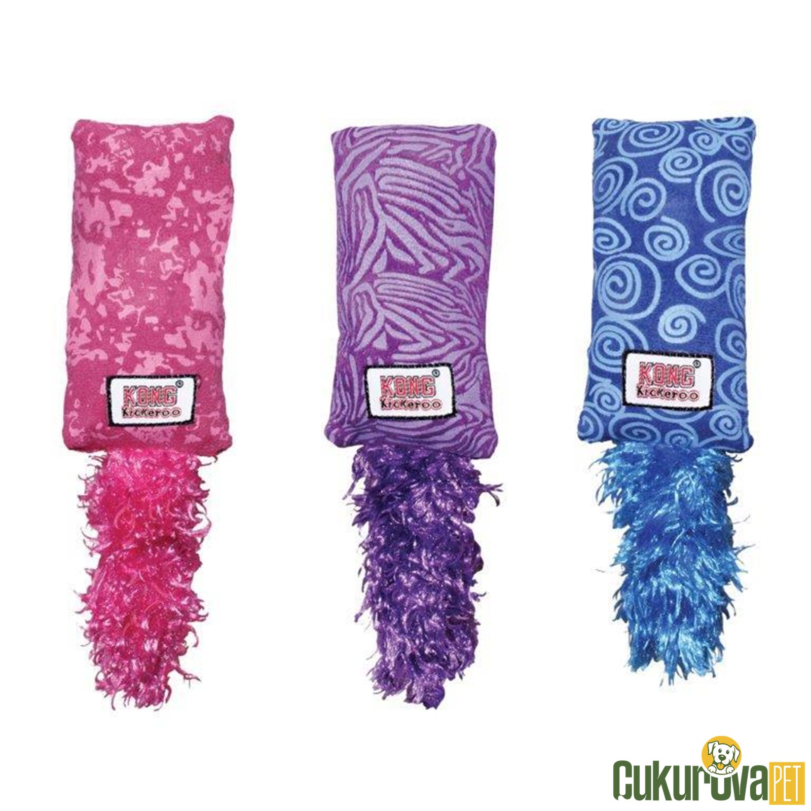 Kong Kickeroo Catnipli Yavru Kedi̇ Oyuncağı - 22 Cm - Karışık Renkli̇