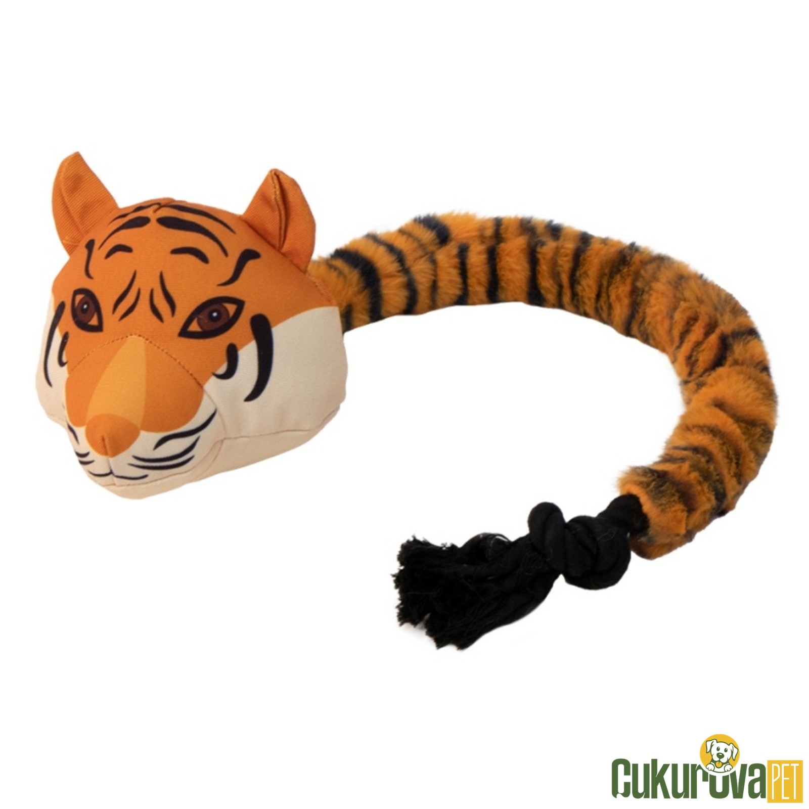 Eastland Köpek Oyuncağı Öten Peluş Kaplan 62 Cm