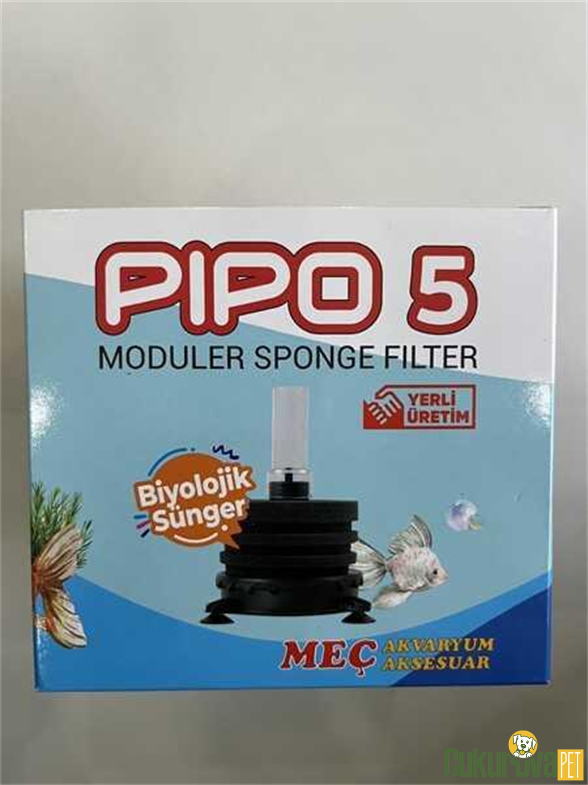 Meç Akvaryum Pi̇po Fi̇ltre Küçük Boy 5
