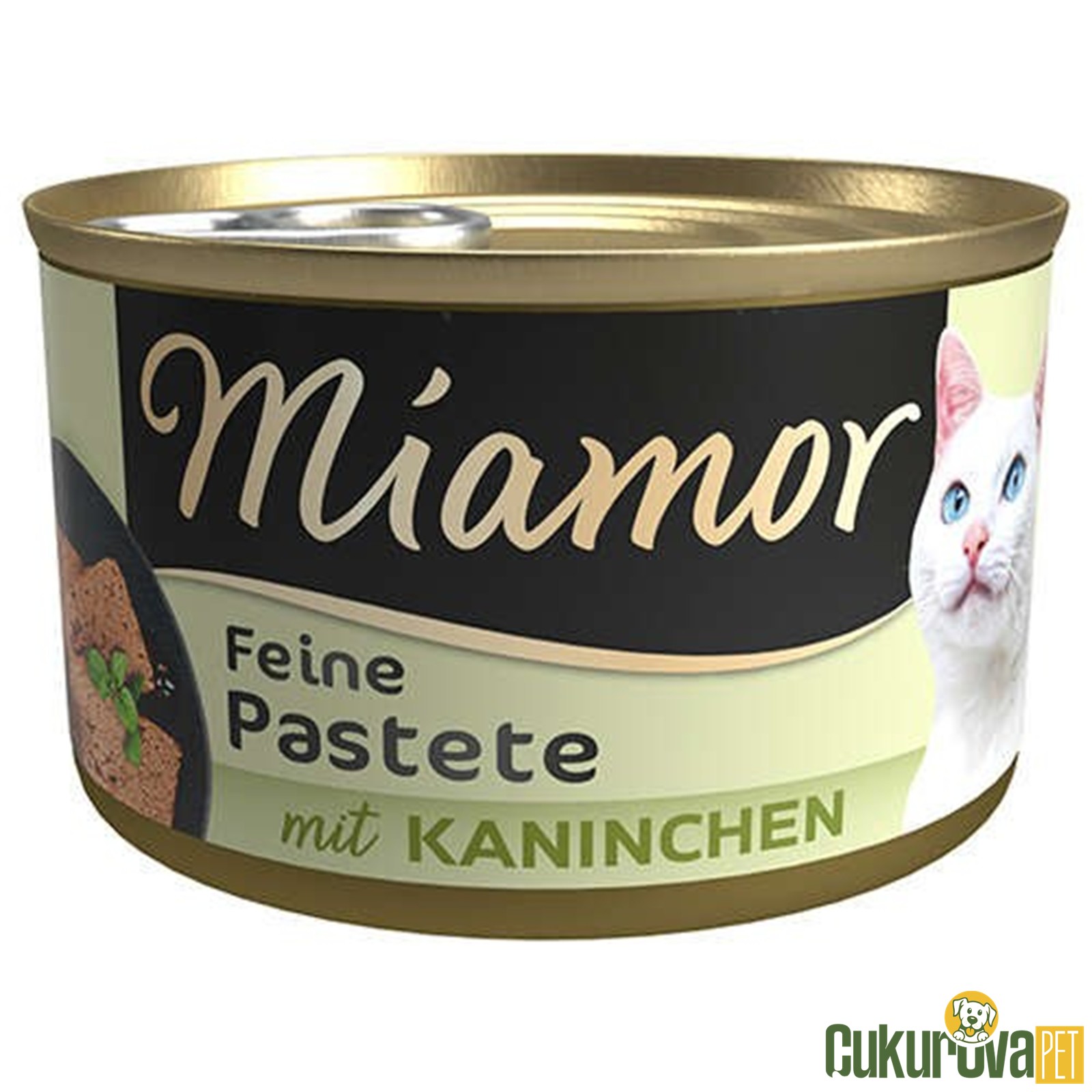 Miamor Feine Pastate Tavşanlı Yetişkin Kedi Yaş Maması 85 Gr