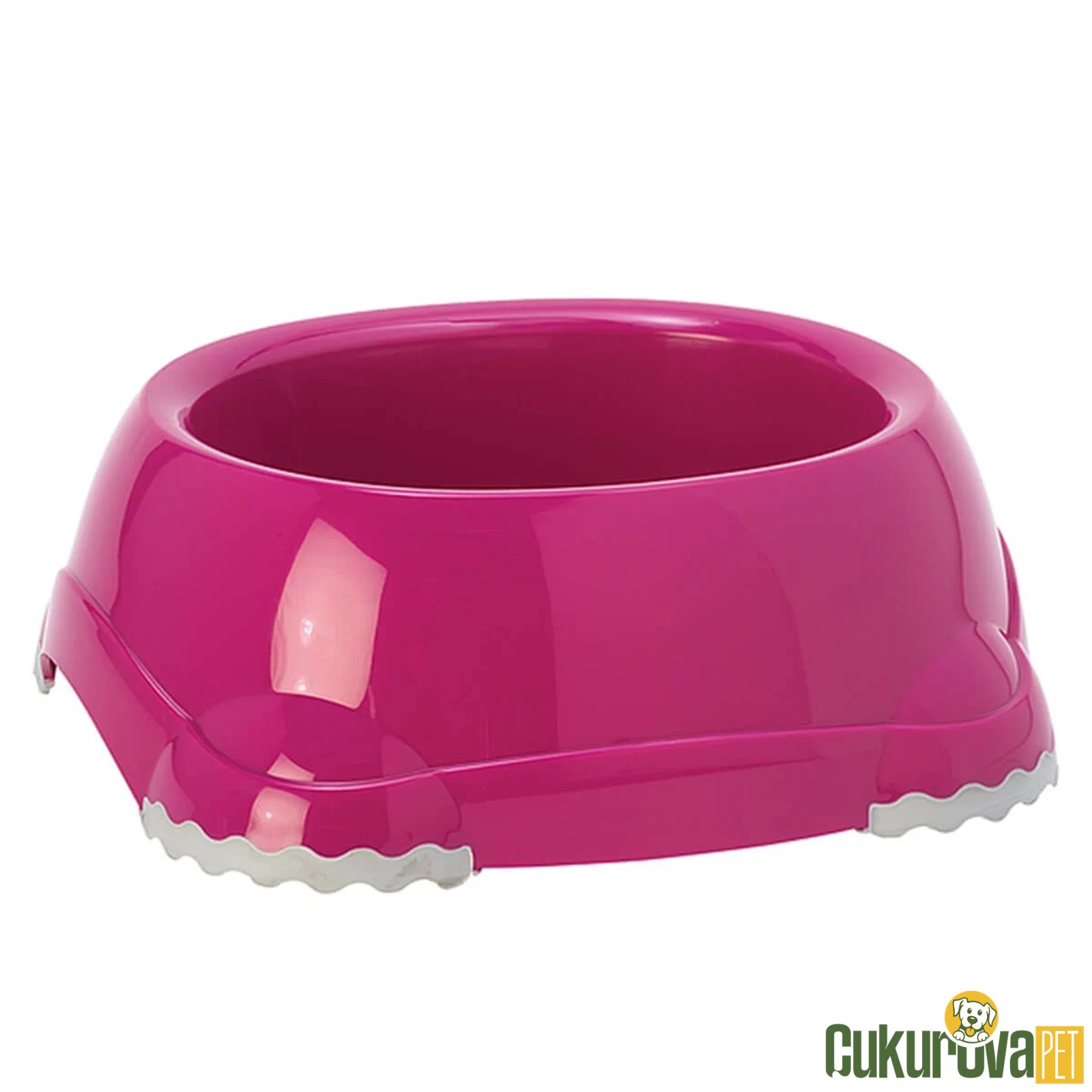 Moderna Kedi̇ & Köpek Smart Plastik Mama & Su Kabı No: 4 Fuşya 2.2 L