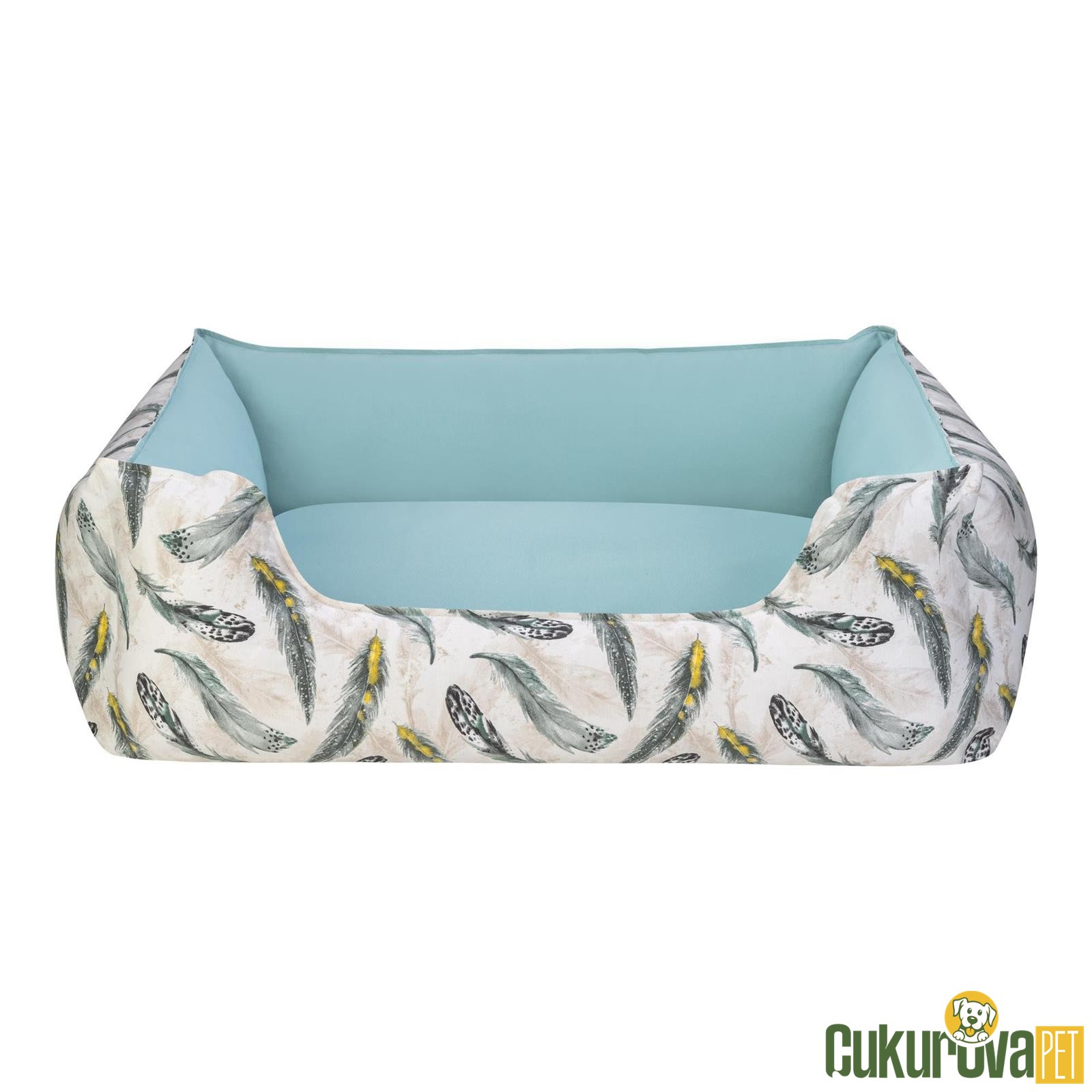 Pet Comfort Alpha Köpek Yatağı Mint - Beyaz L - 105 x 85 Cm