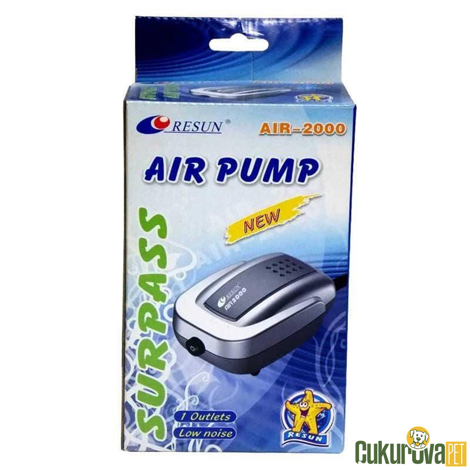 Resun Air 2000 Hava Motoru Tek Çıkış