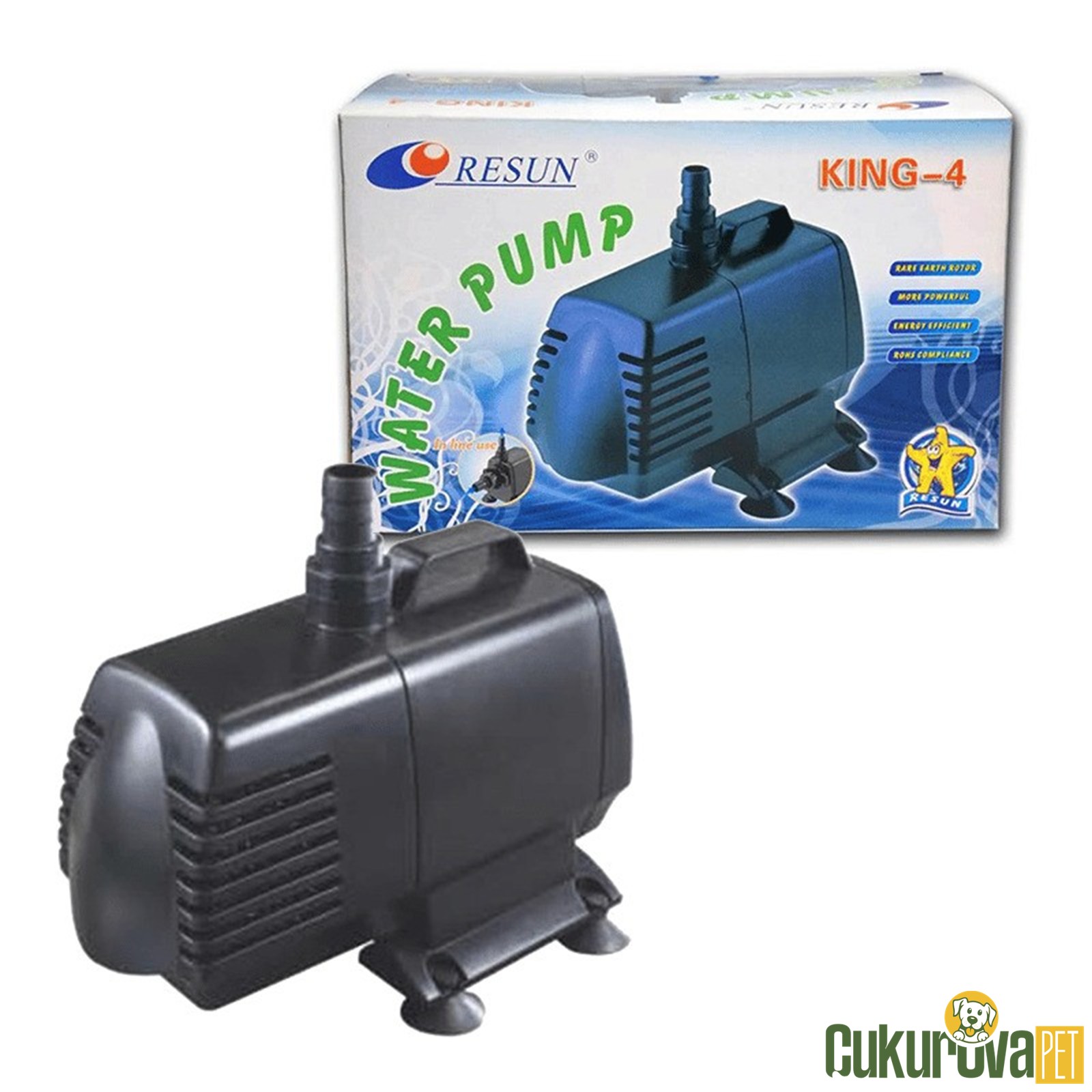Resun King 4 Akvaryum Kafa & Sump Motoru