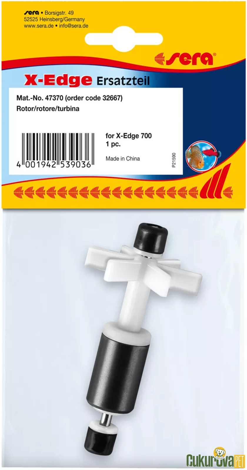 Sera X-Edge 700 Pervane Takımı