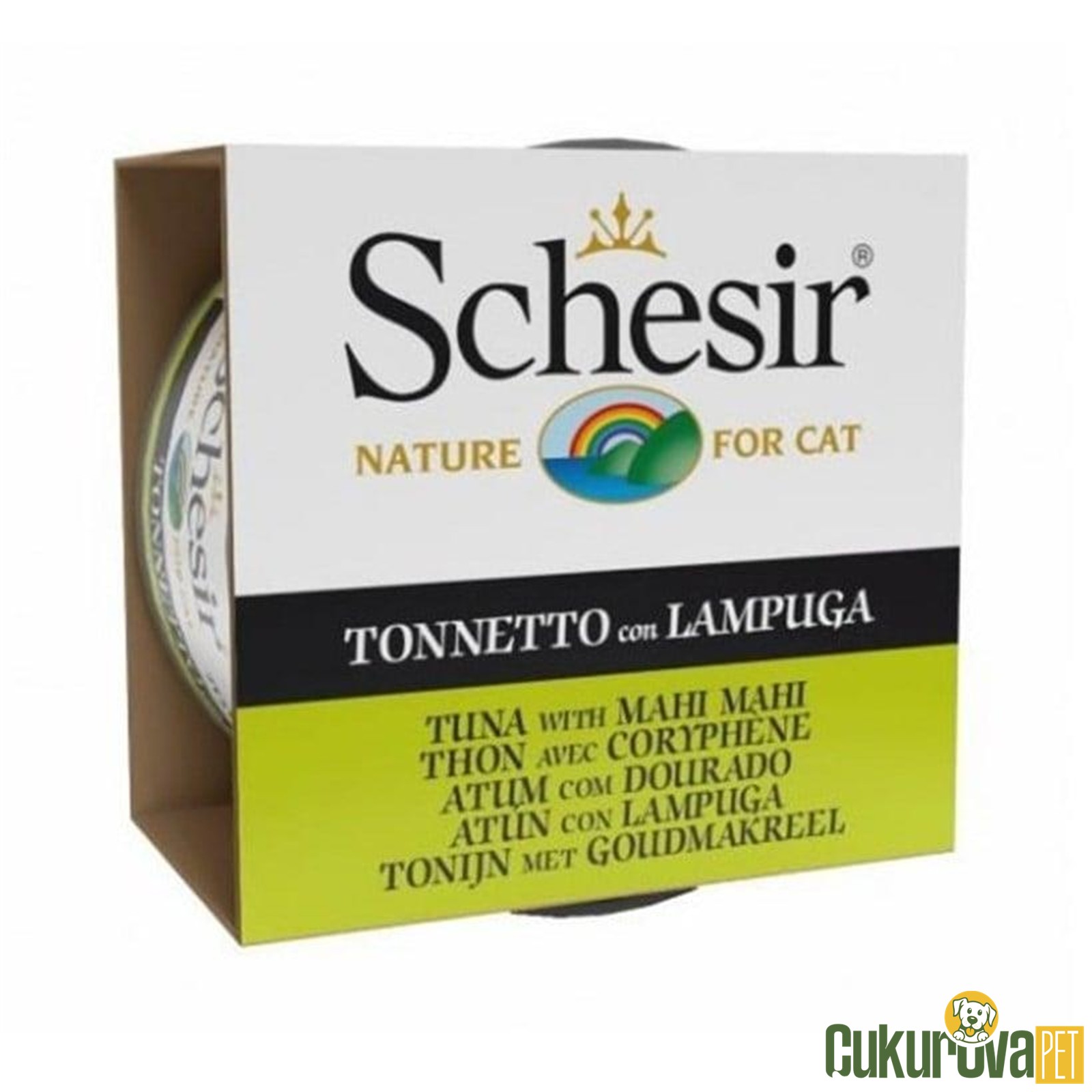 Schesir Ton Balığı Ve Lambukalı Jöleli̇ Kedi̇ Konservesi̇ - 85 Gr