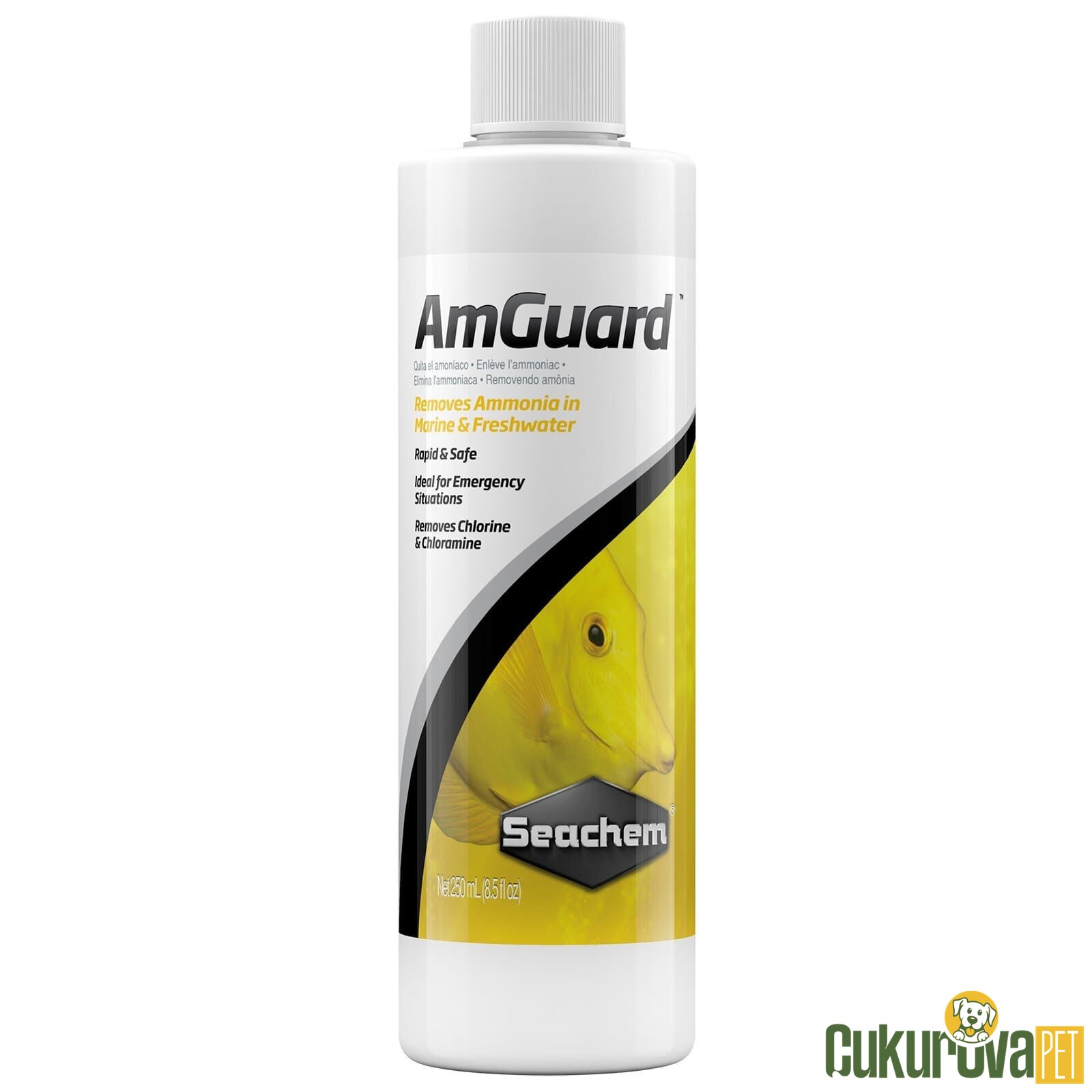Seachem Amguard 250 Ml - Amonyak Gi̇deri̇ci̇