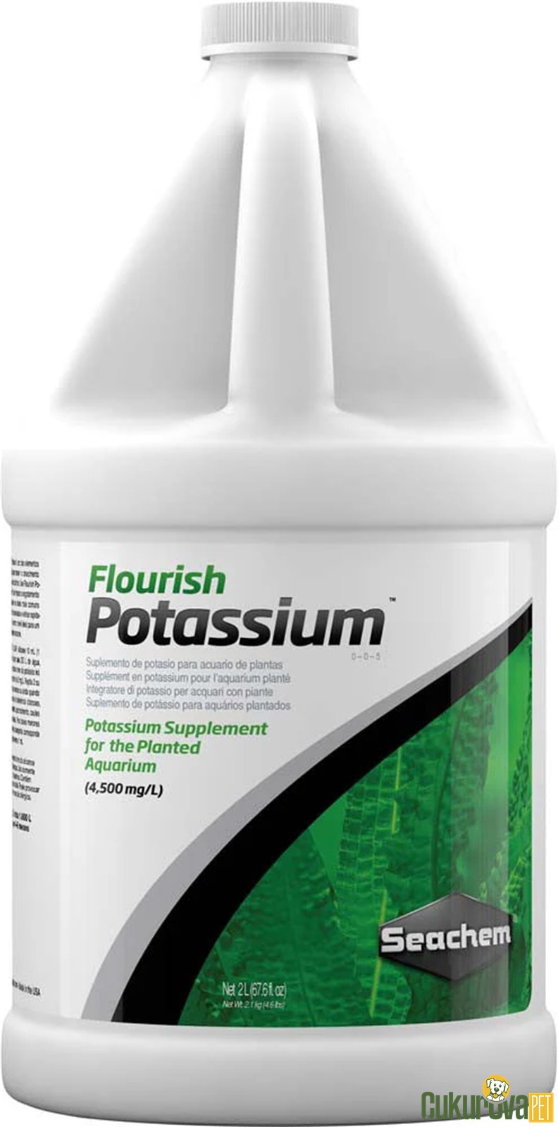 Seachem Flourish Potassium / Potasyum Bitki Katkısı 2 L
