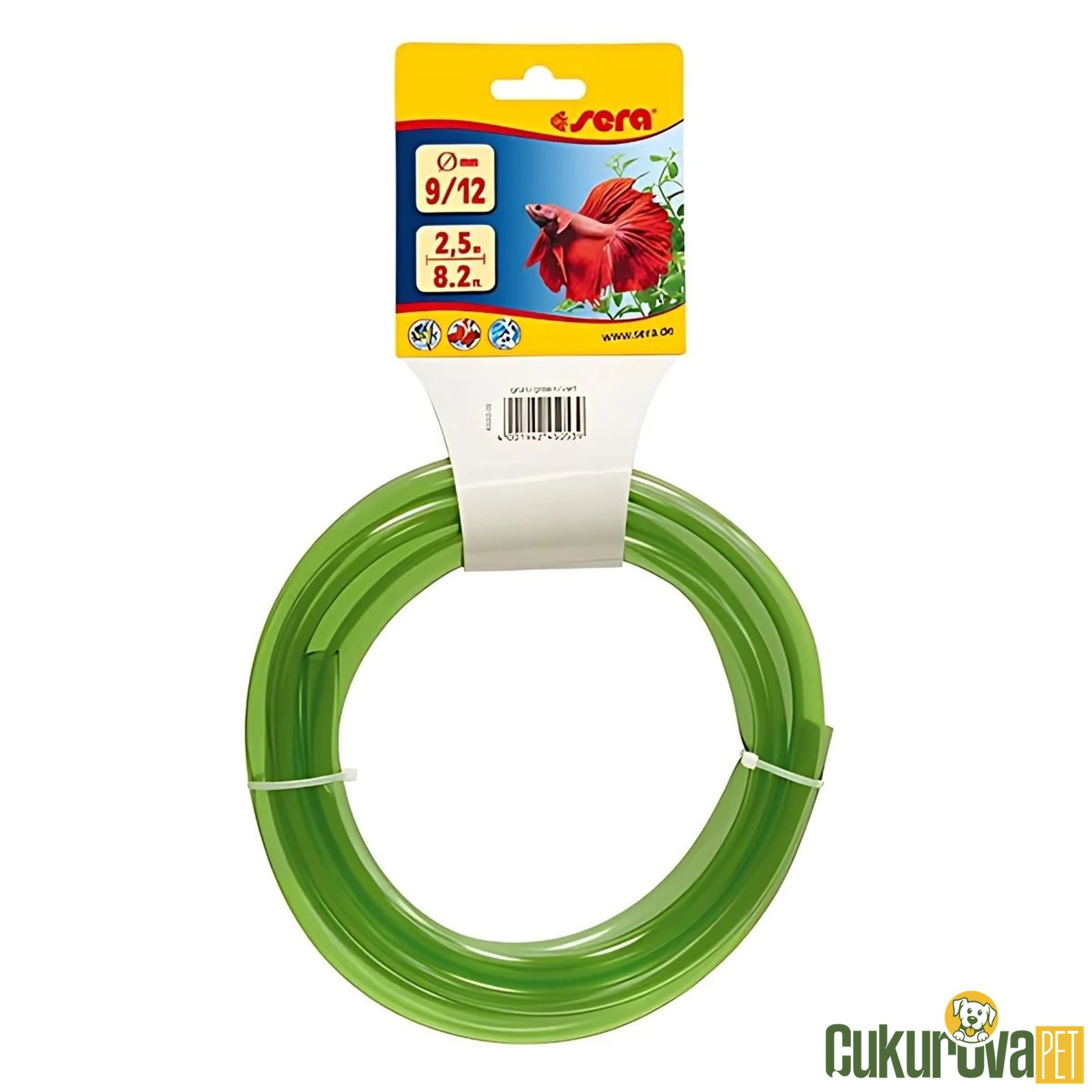 Sera Dış Fi̇ltre Hortumu Yeşi̇l 9 - 12 Mm - 2.5 Metre