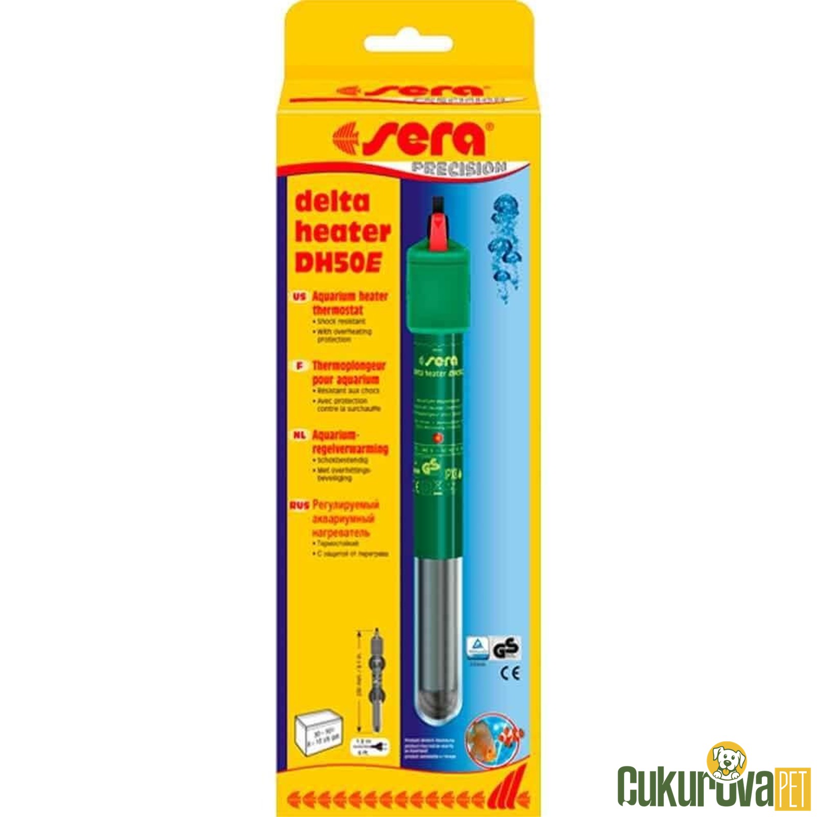 Sera Delta Akvaryum Isıtıcısı 50 W