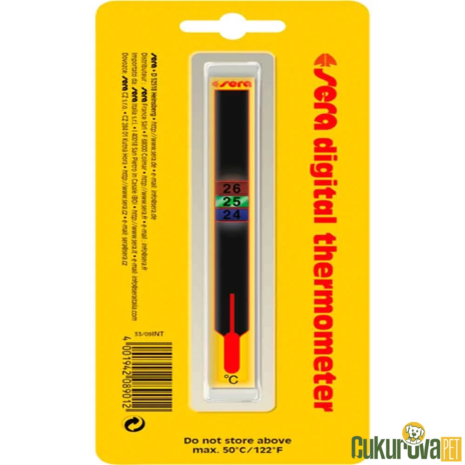 Sera Akvaryum Di̇ji̇tal Termometre