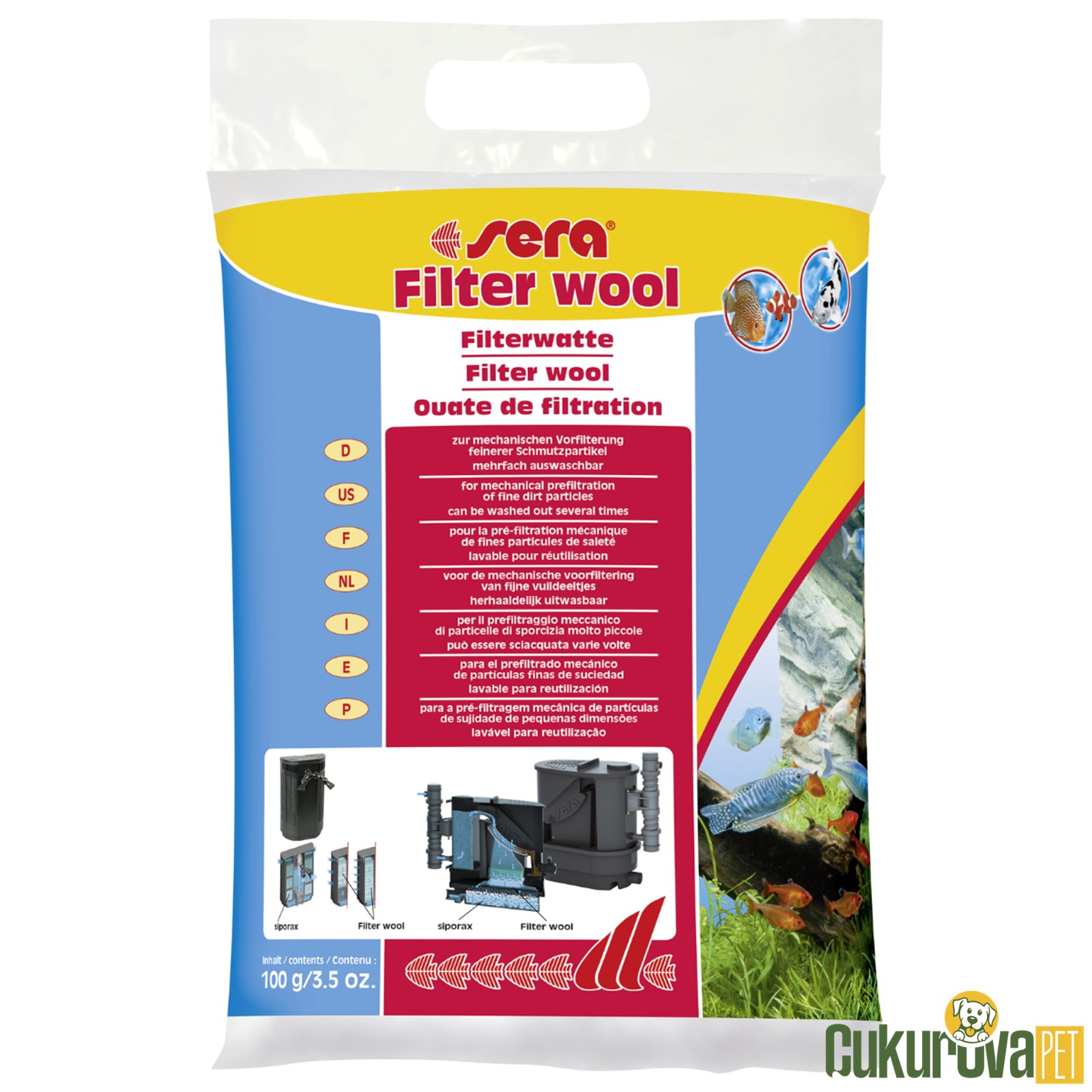 Sera Fi̇ltre Elyaf 100 Gr