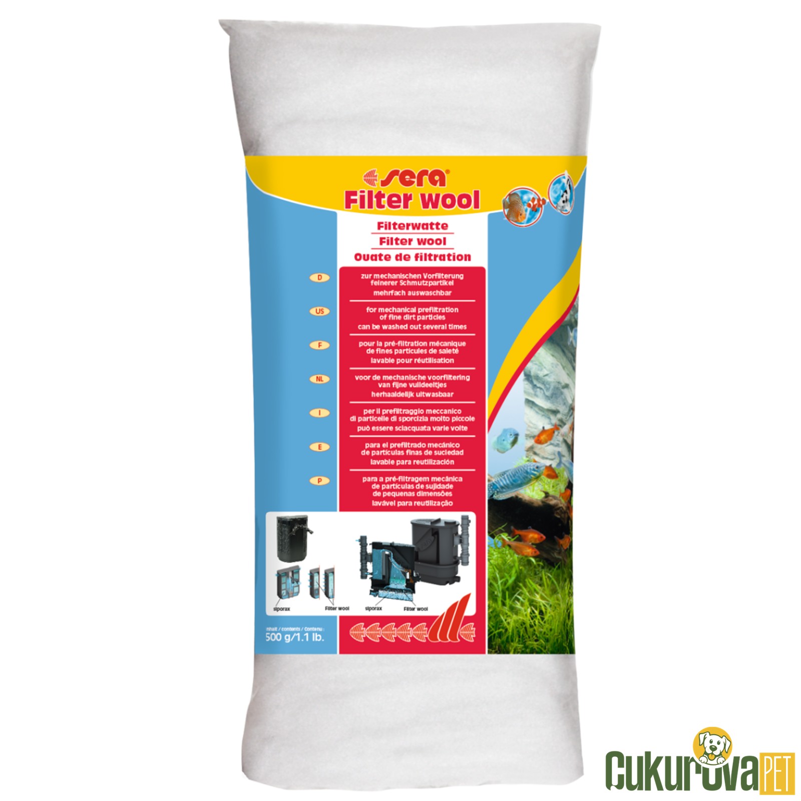 Sera Fi̇ltre Elyafı 500 Gr