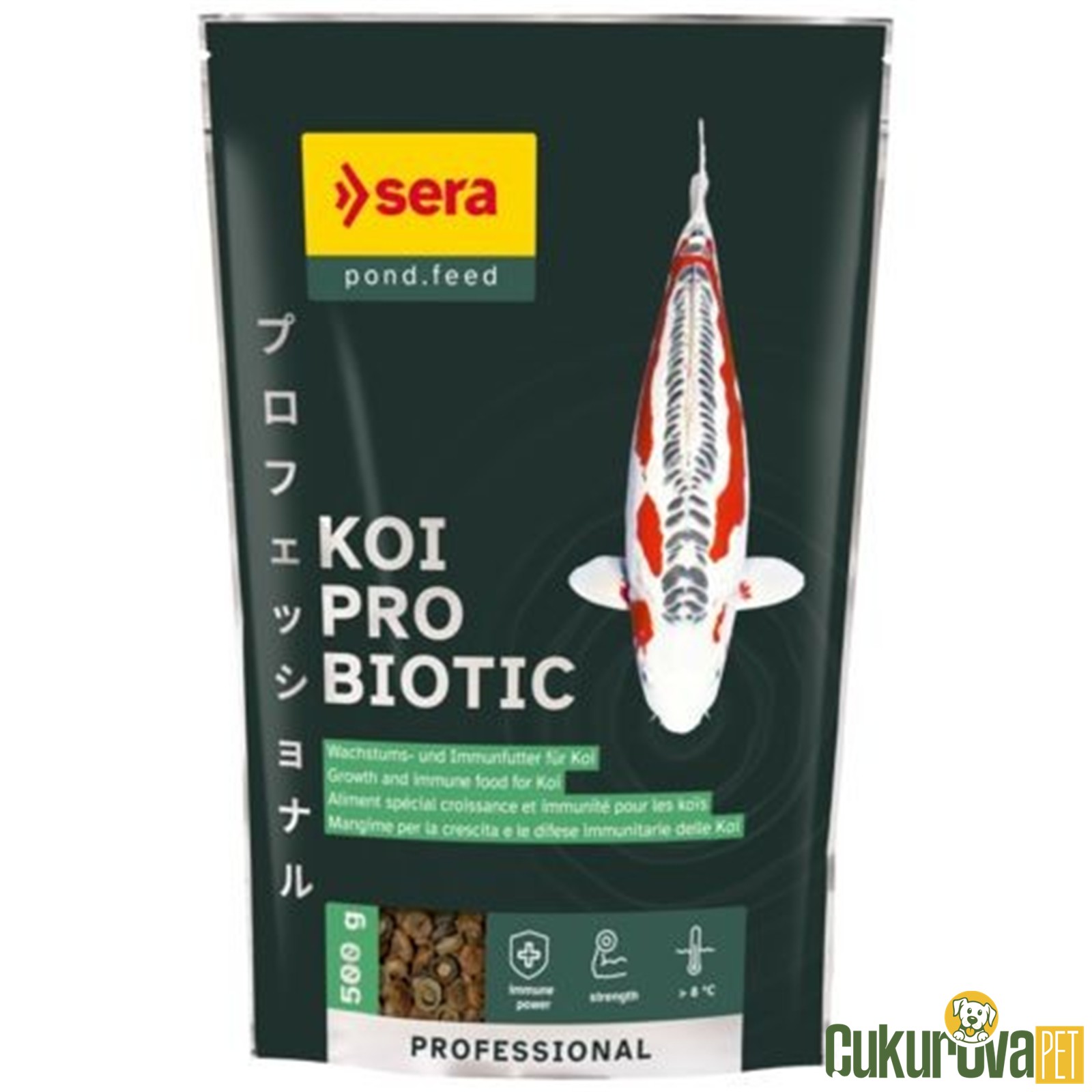 Sera Koi Dört Mevsi̇m Probi̇yotikli̇ Yem 500 Gr