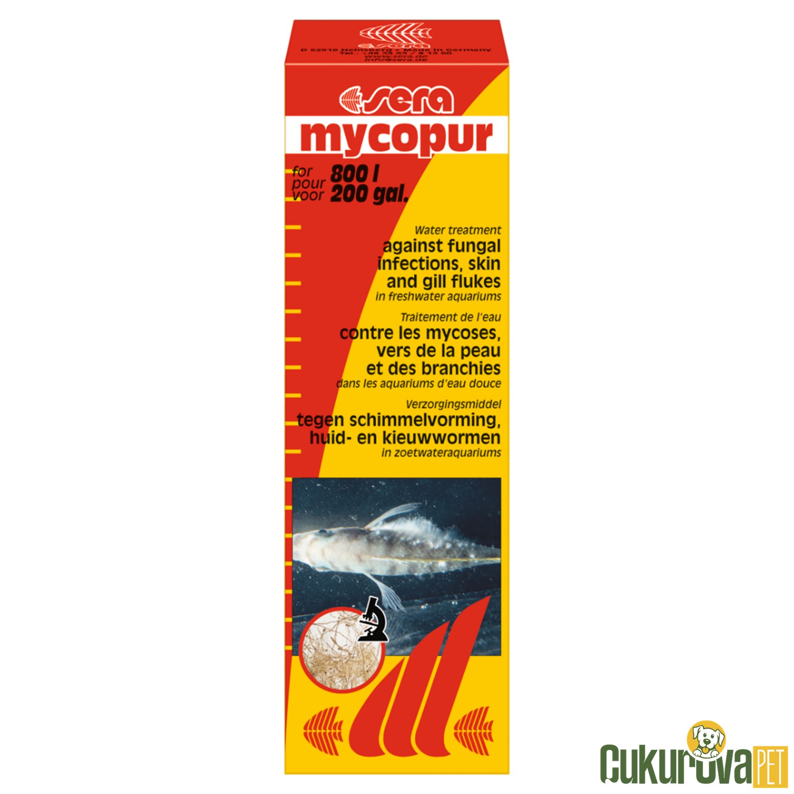 Sera Mycopur Mantar ve Parazit İlacı 50 Ml