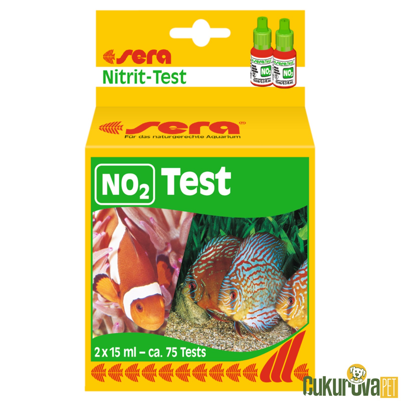 Sera No2 Test Ni̇tri̇t Test 2 x 15 Ml - 75 Test