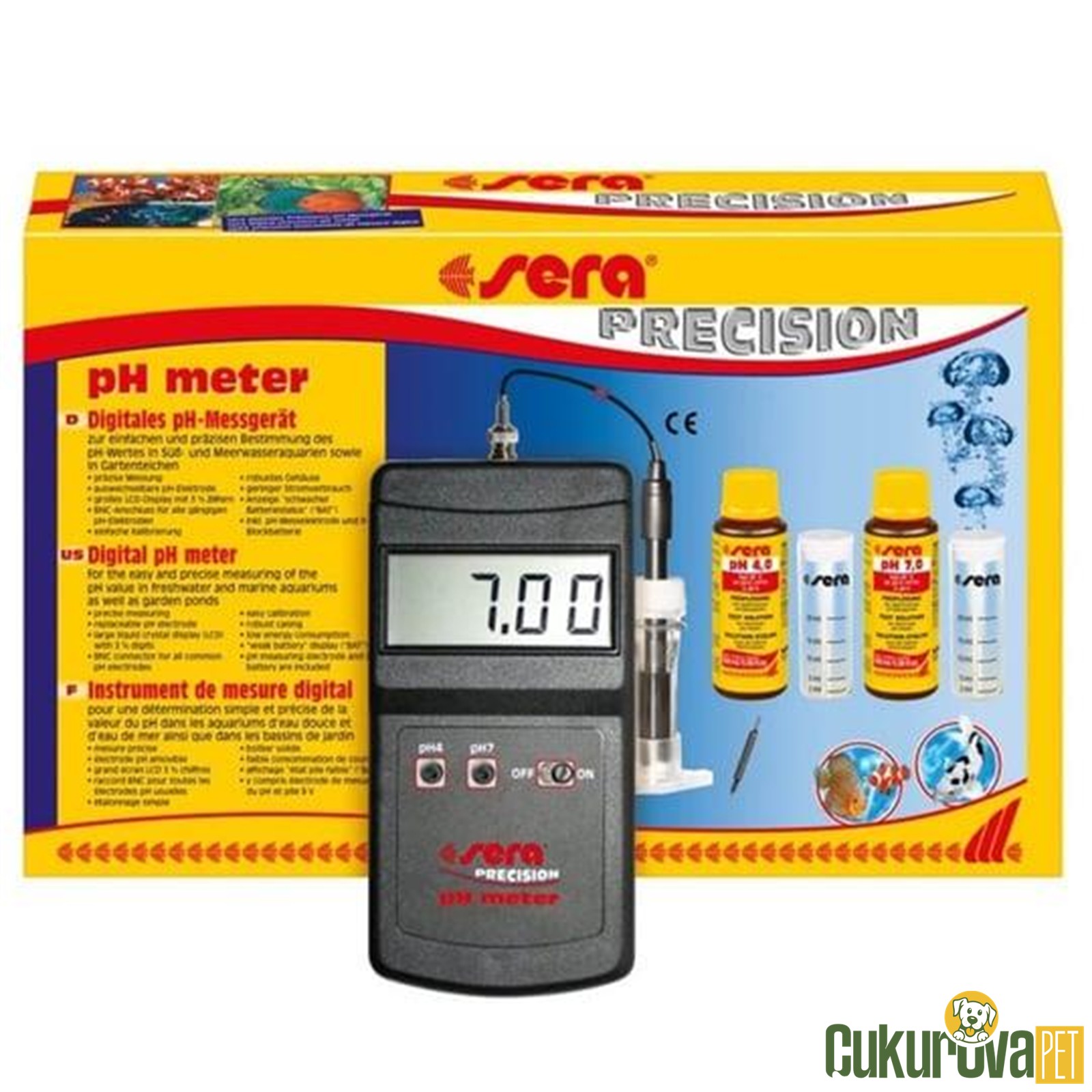 Sera Ph Metre Akvaryum Test Ci̇hazı