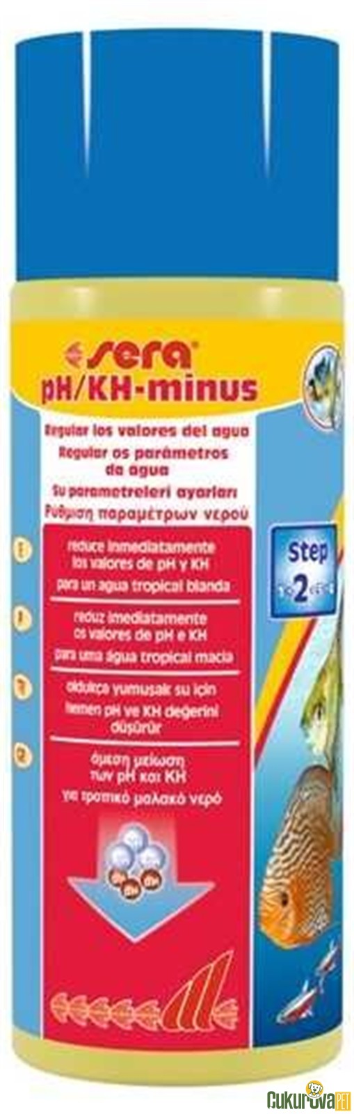 Sera Akvaryum Su Düzenleyici Ph - Kh Mınus 500 Ml