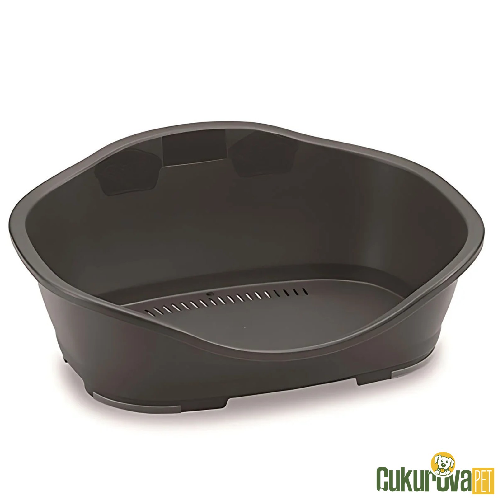 Stefanplast Sleeper 4 Kedi & Köpek Yatağı Koyu Gri 88 x 62 x 35.5 Cm