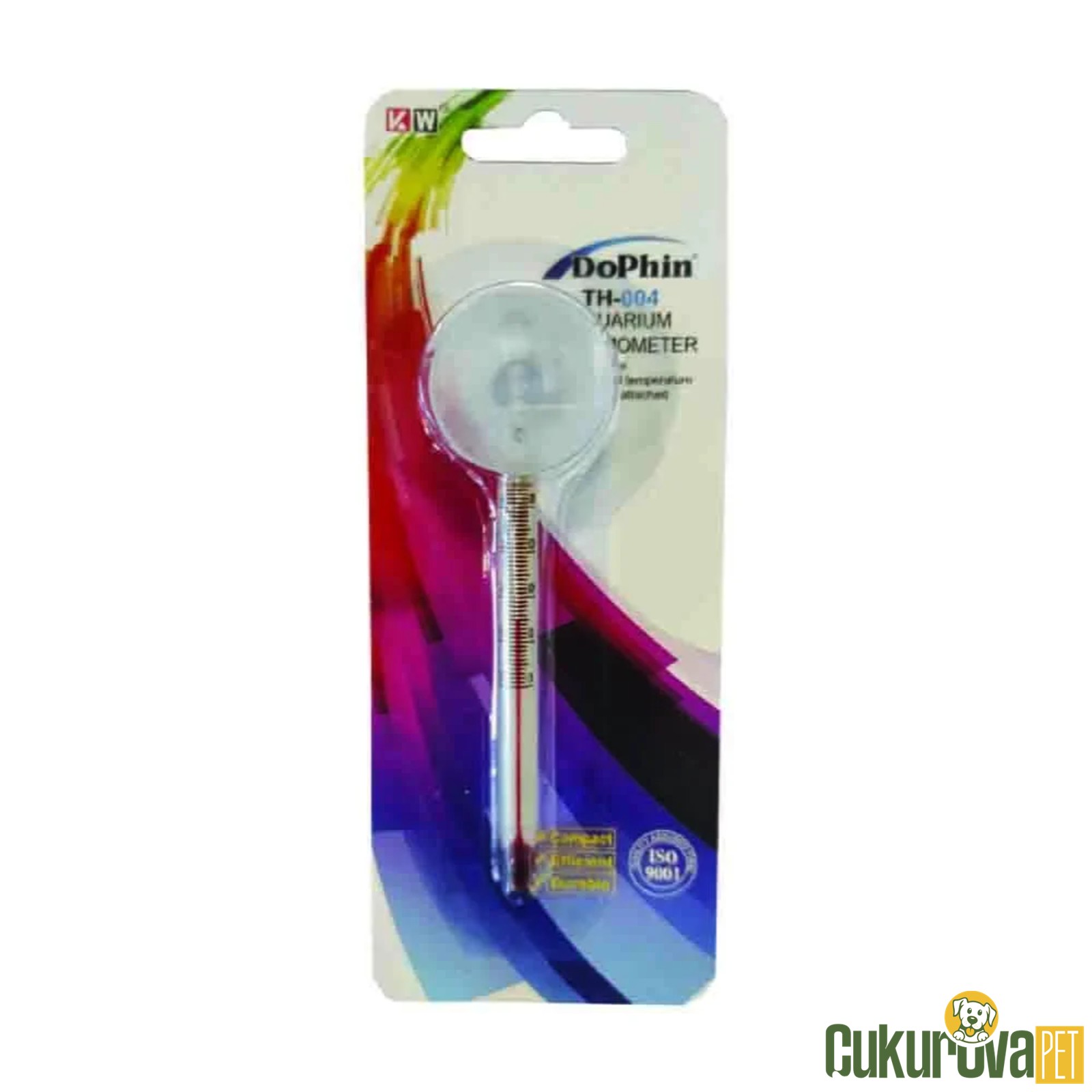 Dophin Aim Akvaryum Cam Termometre 9 Cm