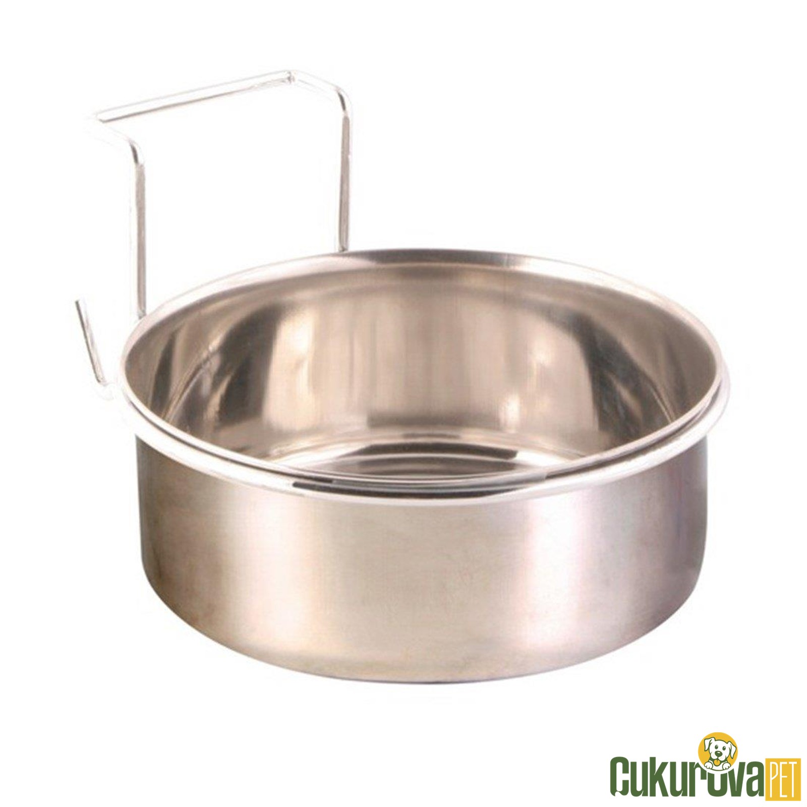 Trixie Paslanmaz Askılı Papağan Yemliği 300 Ml - 9 Cm