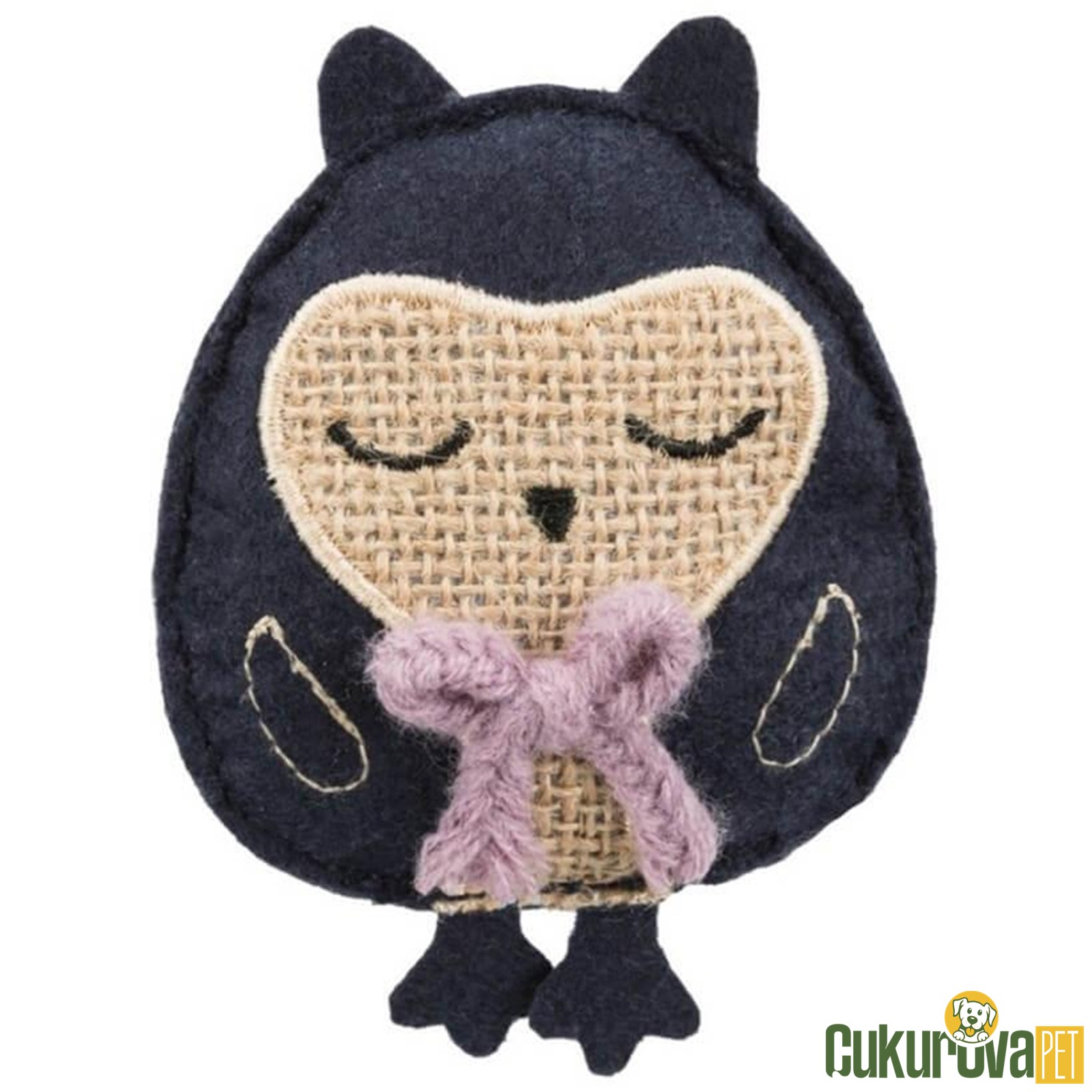 Trixie Catnipli Jut Baykuş Kedi Oyuncağı 10 Cm