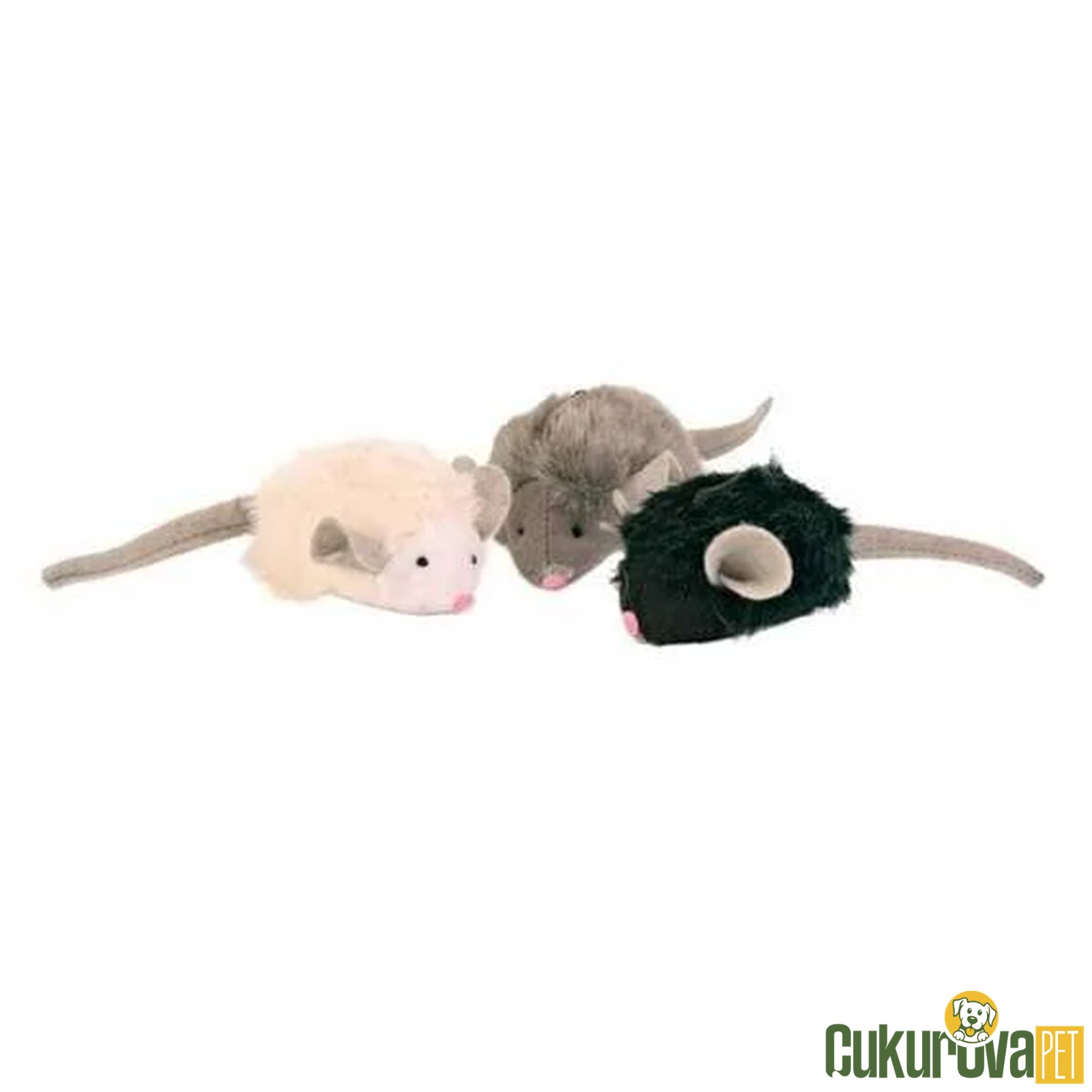 Trixie Kedi̇ Oyuncağı Mi̇kroçi̇pli̇ Sesli̇ Fare 6 Cm