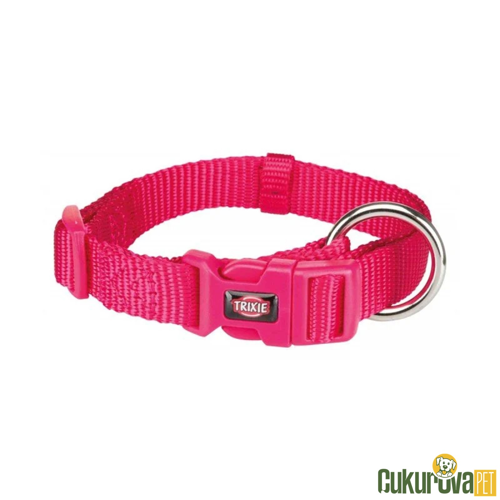Trixie Ki̇li̇tli̇ Köpek Boyun Tasması 25 Mm x 65 Cm L - Xl Fuşya