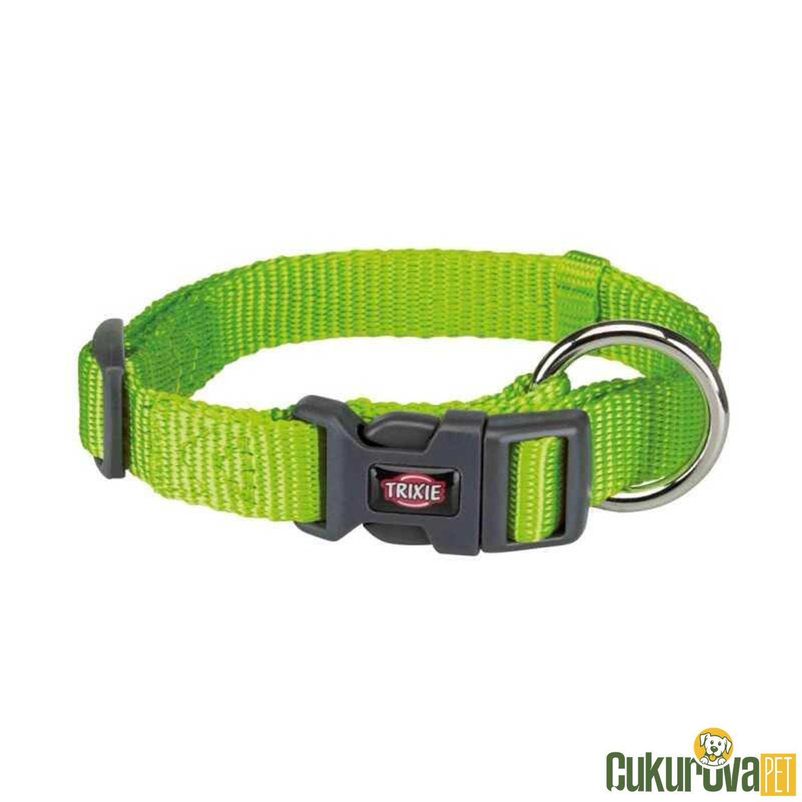 Trixie Ki̇li̇tli̇ Köpek Boyun Tasması 25 Mm x 65 Cm L / Xl - Yeşi̇l