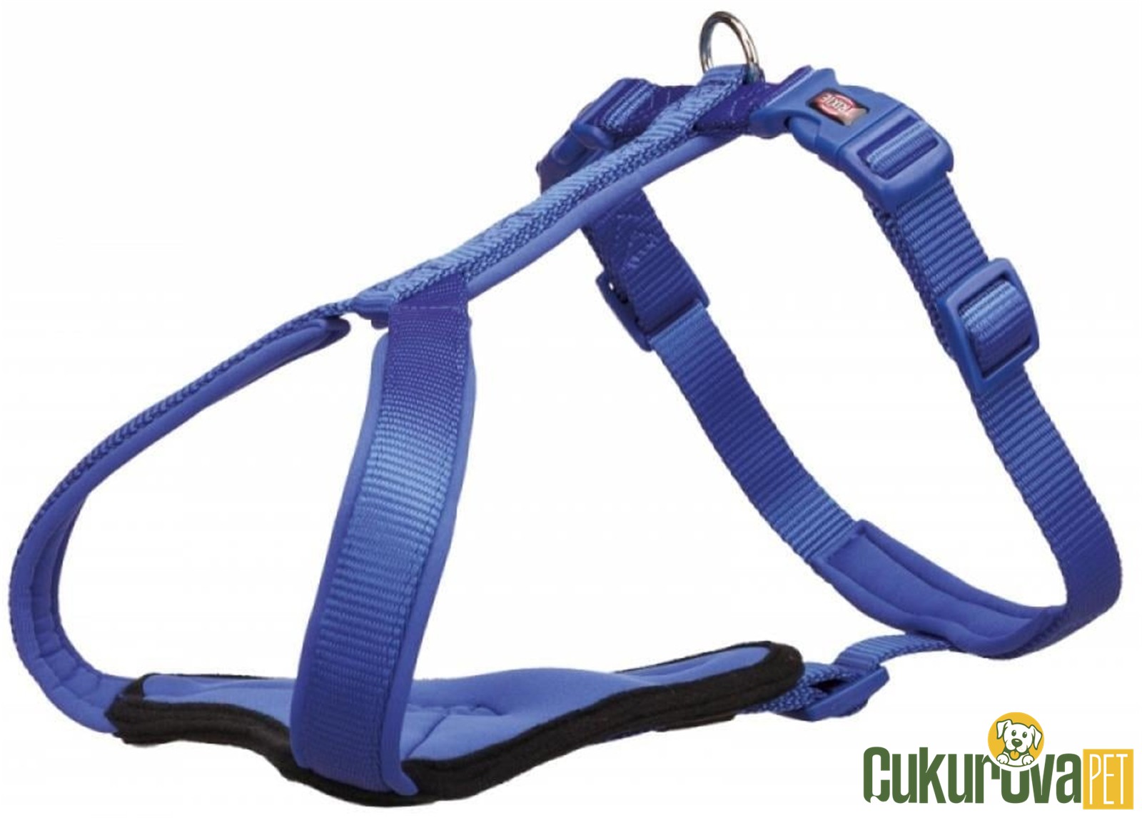Trixie Premium Köpek Göğüs Tasması - L - 75 - 95 Cm - Mavi̇