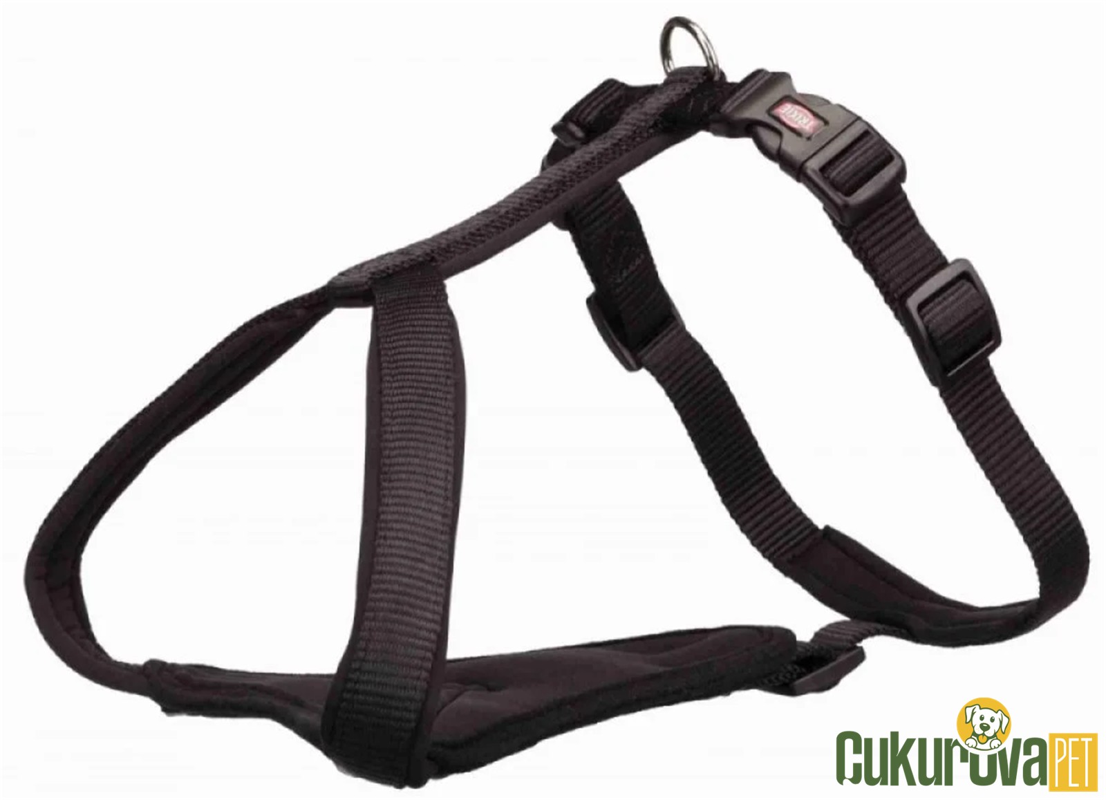 Trixie Premium Köpek Göğüs Tasması 55 - 70 Cm - 20 Mm - M Si̇yah