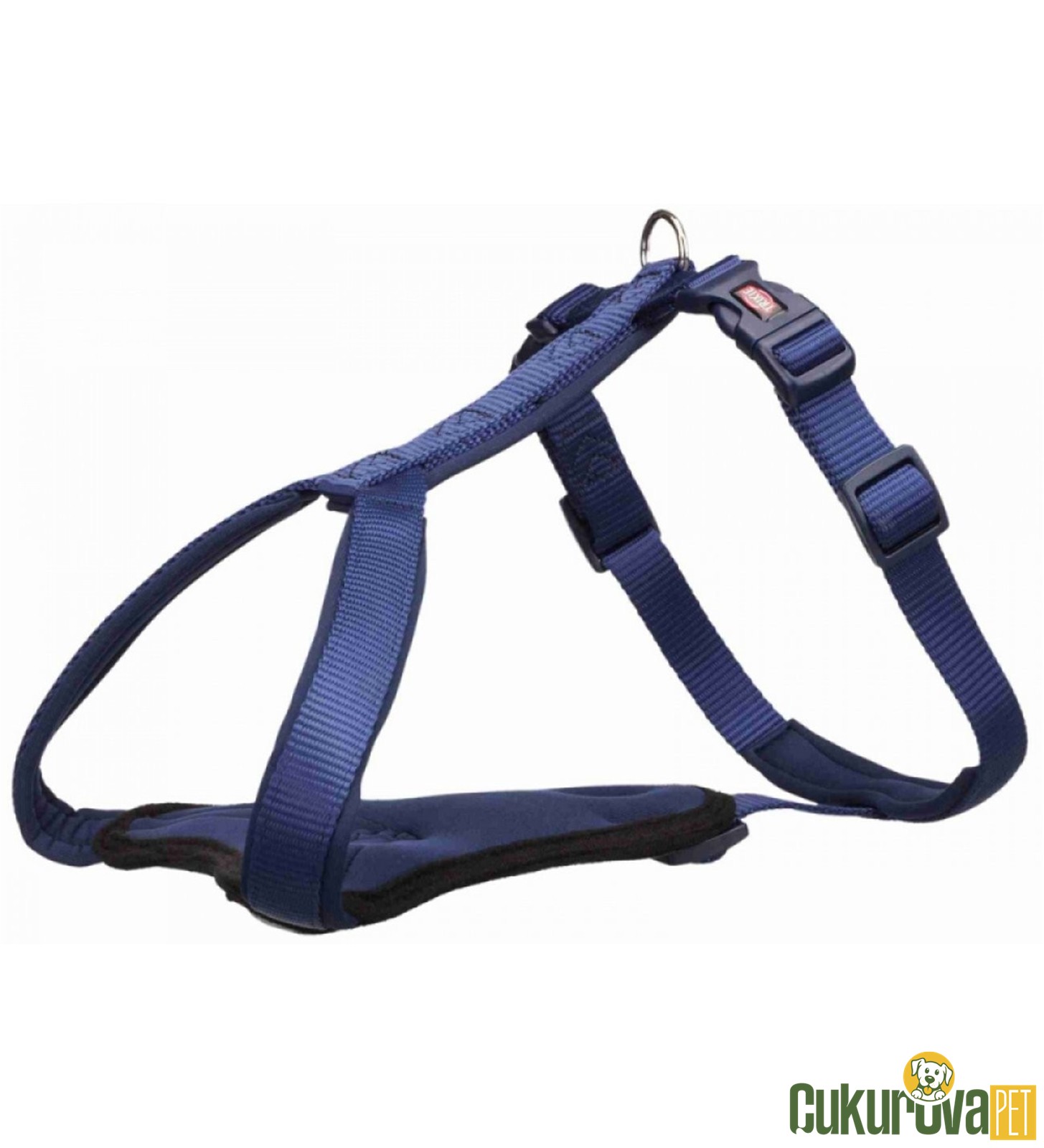 Trixie Köpek Premium Göğüs Tasması Çi̇vi̇t Mavi̇ Xxs - Xs 30 - 37 Cm x 10 Mm