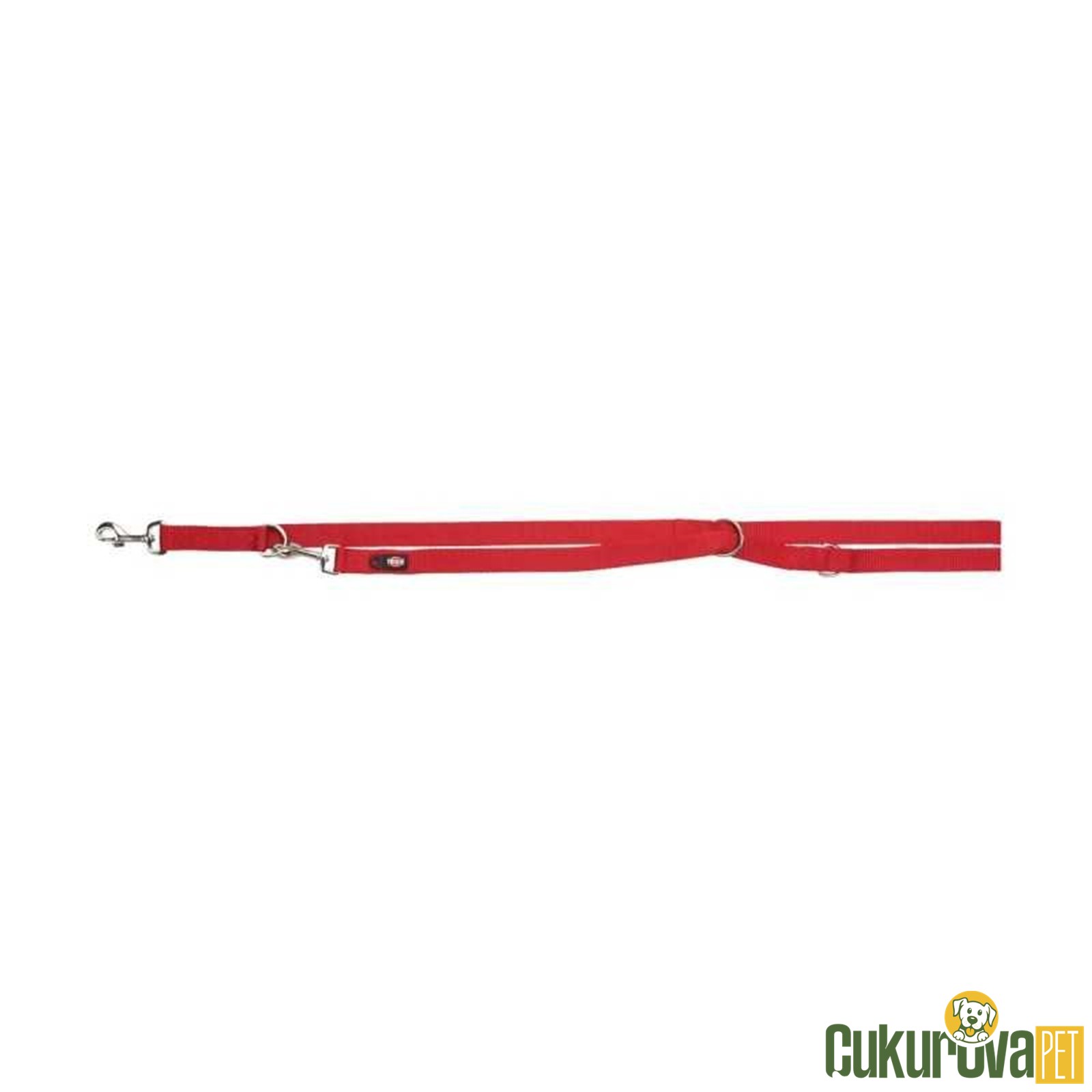 Trixie Ayarlanabi̇li̇r Premium Köpek Gezdi̇rme Kayışı 2 M - 25 Mm - Kırmızı