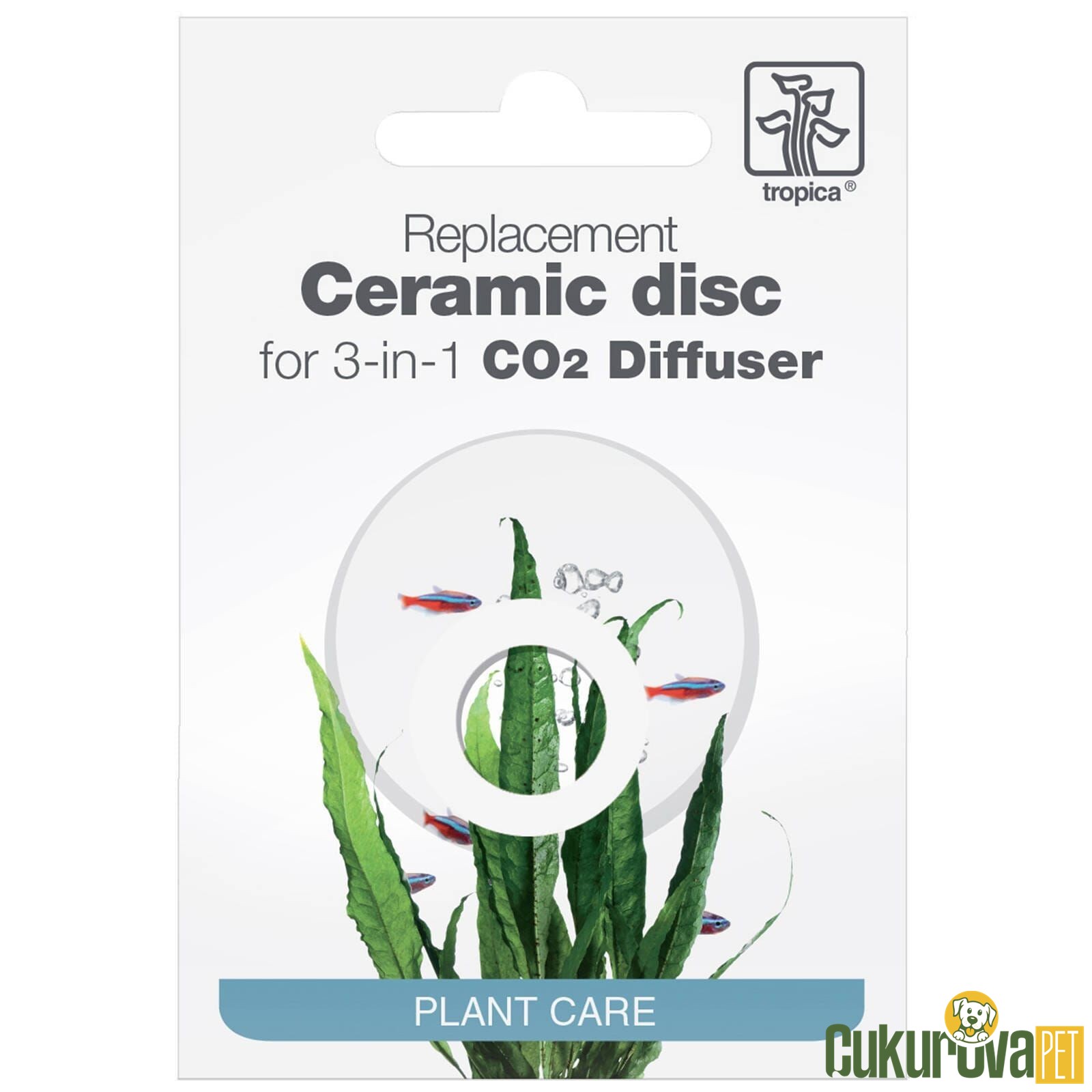 Tropica Ceramic Disc 3 In 1 Co2 Diffuser Bitki Co2 Aksesuarı
