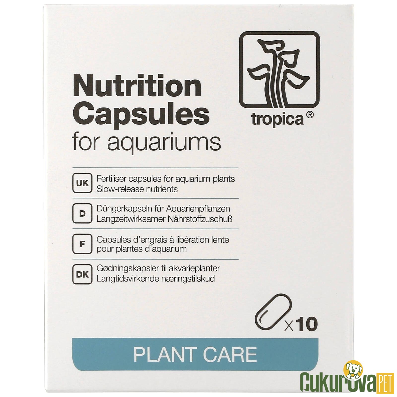 Tropica Nutrition Capsules Bitki Gübresi 10 Adet