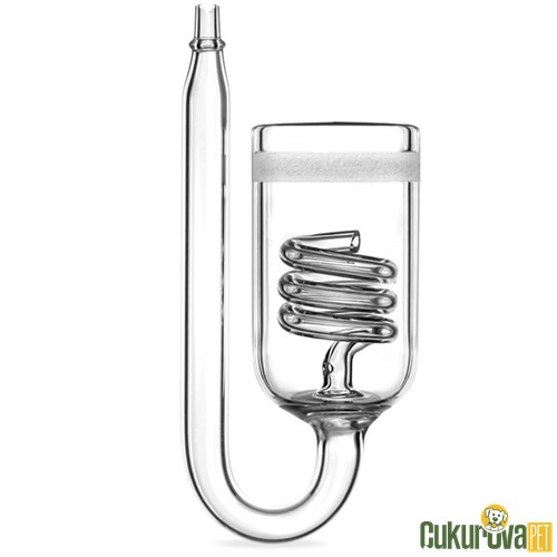 Seachem Bubble Diffuser Silindir Cam Difizör Bitki Co2 Aksesuarı 23 Mm