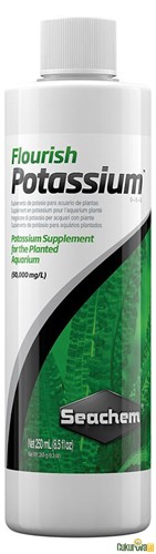 SEACHEM FLOURISH POTASSIUM 250 ML - BİTKİ GÜBRESİ 