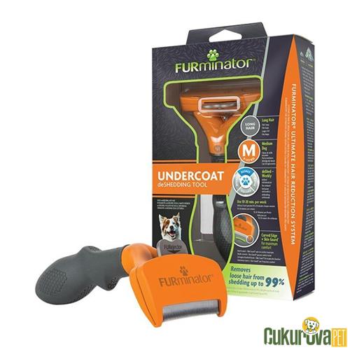 FURMINATOR LONG HAIR UZUN TÜYLÜ KÖPEK TARAĞI - M 