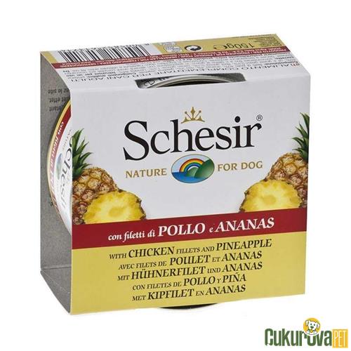 SCHESIR FRUIT TAVUK VE ANANASLI KÖPEK KONSERVESİ - 150 GR