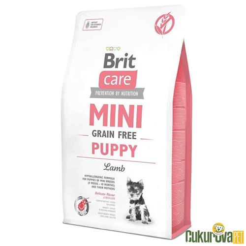 BRIT CARE MINI KUZULU TAHILSIZ YAVRU KÖPEK MAMASI 2 KG