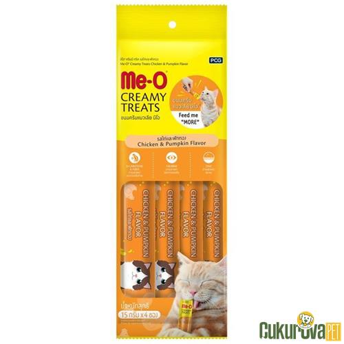 MEO TAVUKLU BAL KABAKLI KREMA KEDİ ÖDÜLÜ 4 x 15 GR