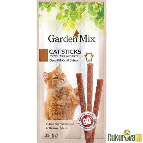 GARDENMIX DANA ETLİ TAHILSIZ KEDİ ÖDÜL ÇUBUĞU 15 GR ( 3'LÜ )
