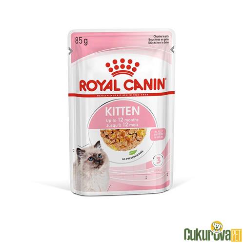ROYAL CANIN KITTEN JELLY YAVRU KEDİ YAŞ MAMASI 85 GR 