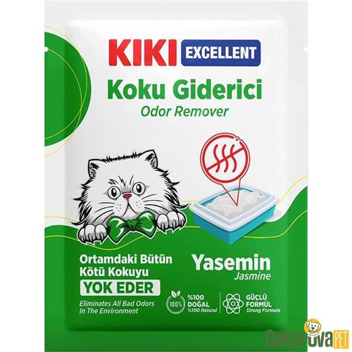 KIKI EXCELLENT KEDİ KUMU KOKU GİDERİCİ YASEMİN KOKULU 25 GR