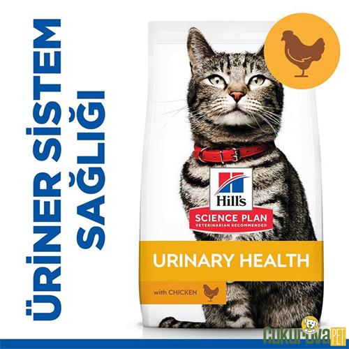 HILL'S SCIENCE PLAN ÜRİNER SİSTEM TAVUKLU YETİŞKİN KEDİ MAMASI 1.5 KG