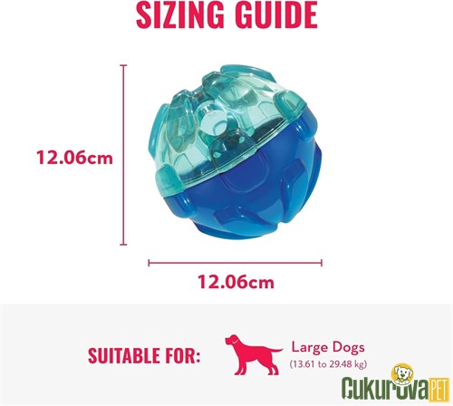 Kong Rewards Ball Ödül Hazneli Top Köpek Oyuncağı L / 12 Cm