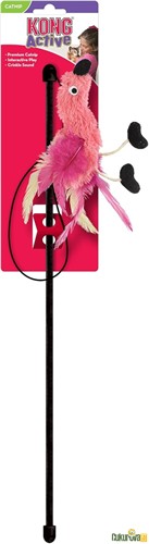 Kong Peluş Oyuncaklı Kedi Oltası Karışık Çeşitli 47 Cm - 1 Adet