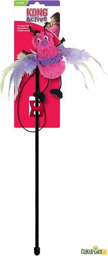 Kong Peluş Oyuncaklı Kedi Oltası Karışık Çeşitli 47 Cm - 1 Adet